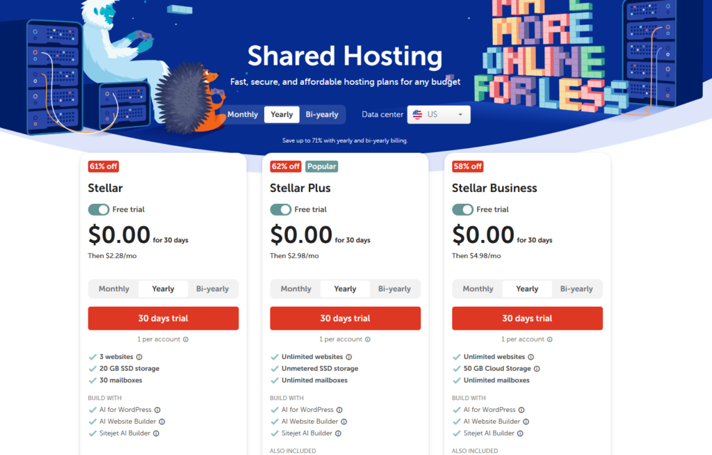 Namecheap Web Hosting